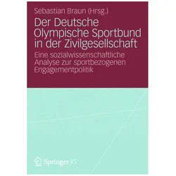 Der Deutsche Olympische Sportbund in der Zivilgesellschaft, Fachbücher von Sebastian Braun