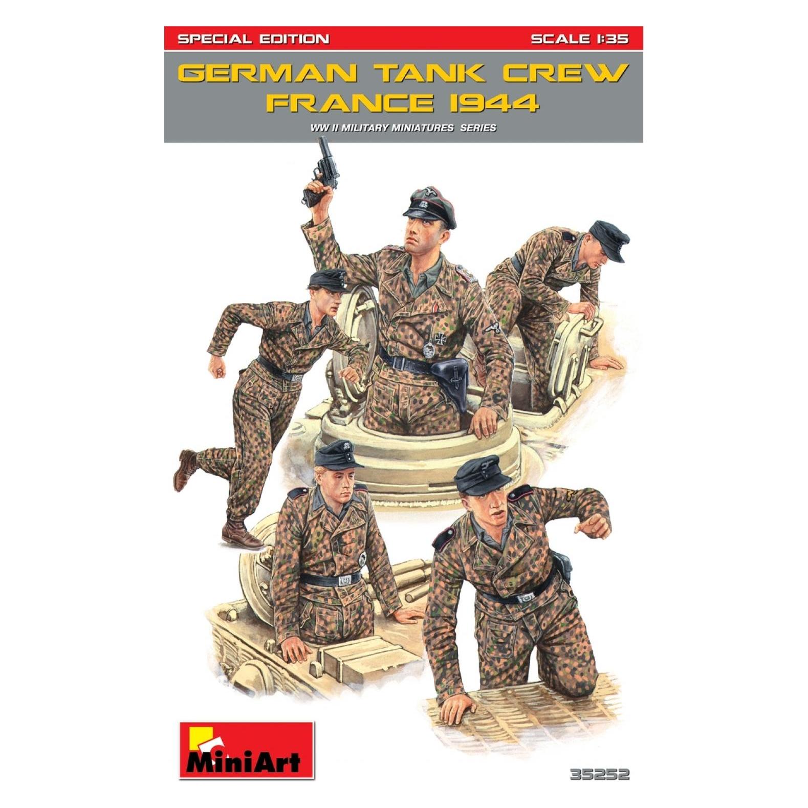 Mini art German Tank Crew (France 1944) Special Edition (35252)