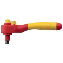 Wiha Umschaltknarre electric 3/8 zoll mit Druckknopf und Kugelsicherung - 43052