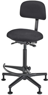 K&M 13460 Bass Stuhl Schwarz