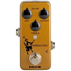 NUX NOD-1 Horseman Drive Overdrive mit Netzteil (Gitarre), Effektpedal, Silber