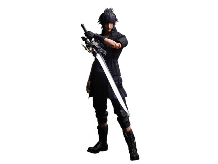Square Enix Final Fantasy XV Play Arts True Noctis Lucis Chelum Actionfigur aus PVC, vorbemalt