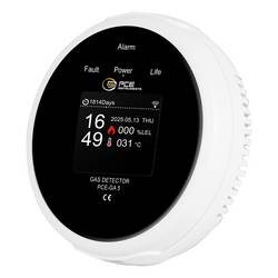 PCE Instruments Gasdetektor PCE-GA 5 Messbereich 0 .. 100 % LEL Auflösung 1 % LEL Hitze und Gassensor Echtzeit-Alarm