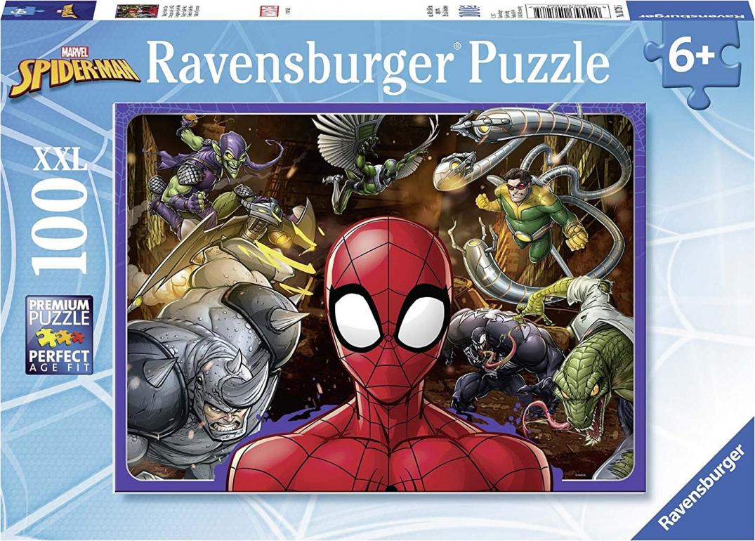 Ravensburger Spider-Man Puzzel, 100 stukjes, vanaf 6 jaar