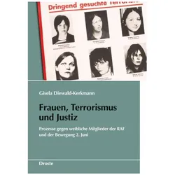 Frauen, Terrorismus und Justiz, Fachbücher von Gisela Diewald-Kerkmann