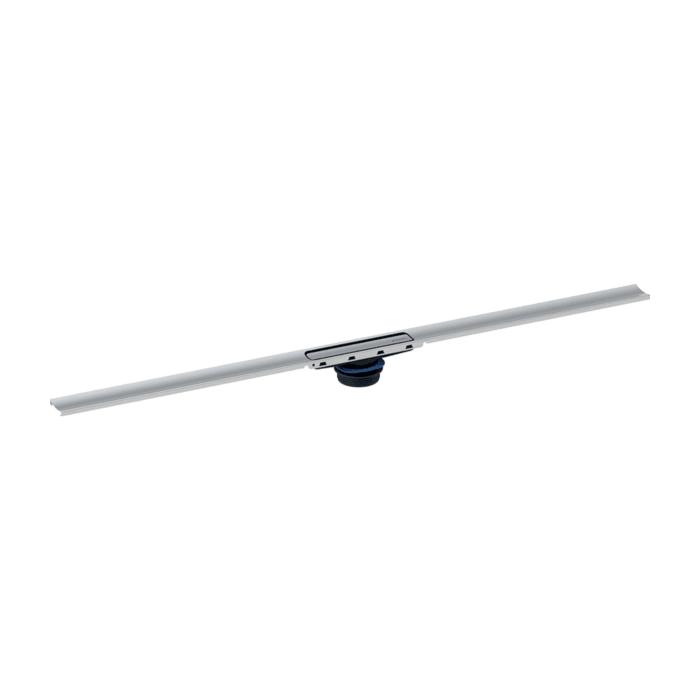 Geberit CleanLine30 Duschrinne 154503KS1 30-130 x 4,3 cm, Edelstahl gebürstet, bodeneben