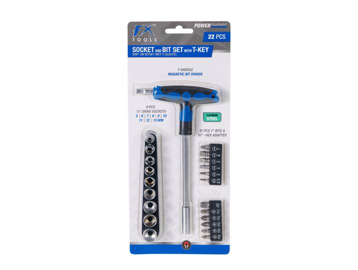 Steckschlüssel Bit Set 22-teilig