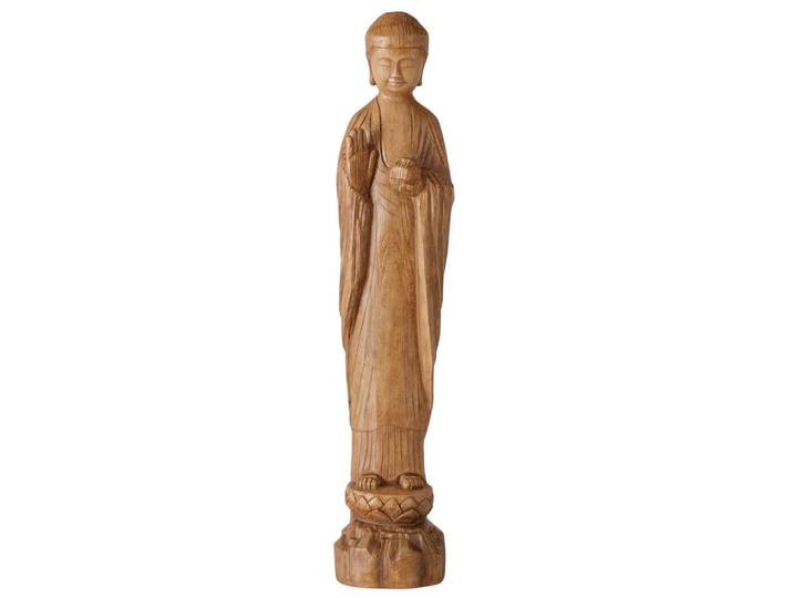 Ambia Home Buddha, Braun, Kunststoff, Stein, Buddha, Buddha, 16x80.5x17 cm, stehend, Dekoration, Dekofiguren & Skulpturen, Buddha-Statuen