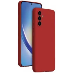 Bigben Schutzhülle für Samsung Galaxy A35 Silikon SoftTouch Anti-Schock (Samsung Galaxy A35), Smartphone Hülle, Rot