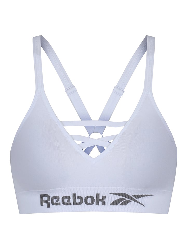 Reebok Sport-BH in Weiß - S