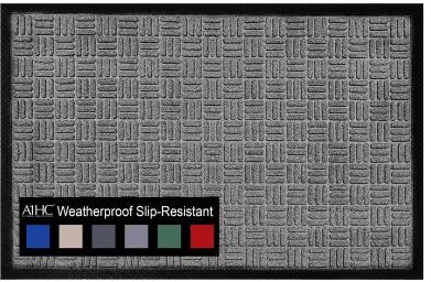 A1 Home Collections Polypropylene Rubber Door Mat All Weather Inside Outside Door Mat