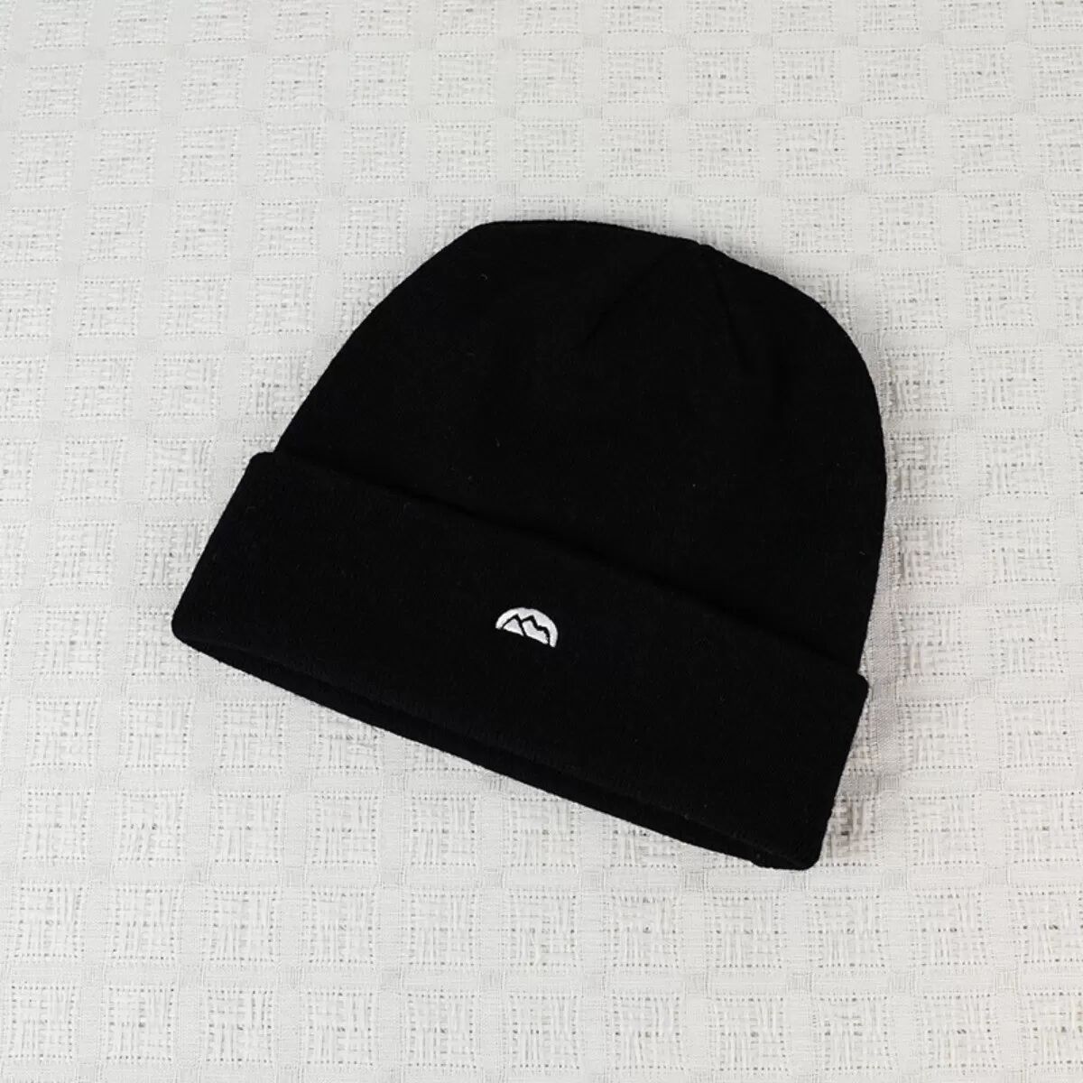INF Übergroße Strickmütze - Warme Winter Kopfbedeckung Schwarz