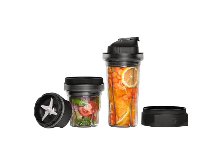 Vitamix Mixbecher und Schüssel Starter-Set mit Selbsterkennungstechnologie Personal Mixing, Smoothies to Babynahrung, spülmaschinenfest, 567 g Tasse, 226.8 g Schüssel, Klingenbasis