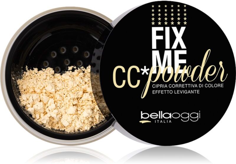 bellaoggi Fix Me CC Powder mattifying loose powder shade Banana Shade 7.5 g
