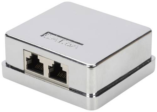 Digitus Netzwerkdose Aufputz CAT 6a 2 Port
