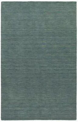 Style Haven Heathered Solid Hand-crafted Plush Wool Area Rug