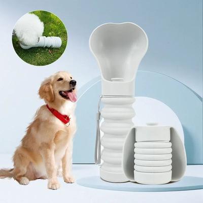 Uplift Essentials Portable Foldable Dog Water Bottle With Leakproof Drinking Cup style 1