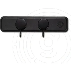 Gelmags Garderobe Hold On mit Nano-Gel-Leiste 3-teilig schwarz