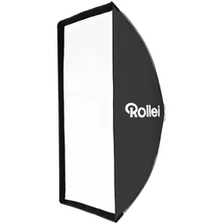 Rollei Softbox Schnellverschluss, Aufklapp-System & Gitter Rechteck (Softbox), Softbox + Reflektor