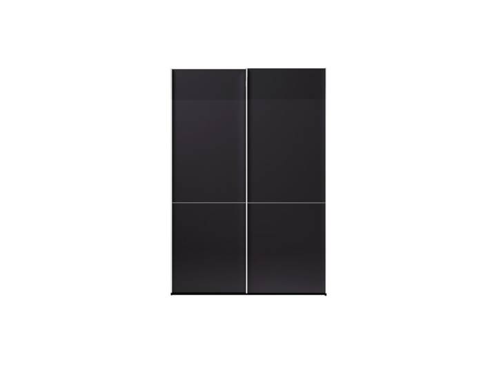 Musterring Imola Schwebetürenschrank mit 2 Glastüren - optional mit Zubehör - Dekor graphit - 149 - Komfort Modell Modern, Zeitlos