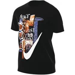 NIKE Standard OC F2 T-Shirt Herren 010 - black L