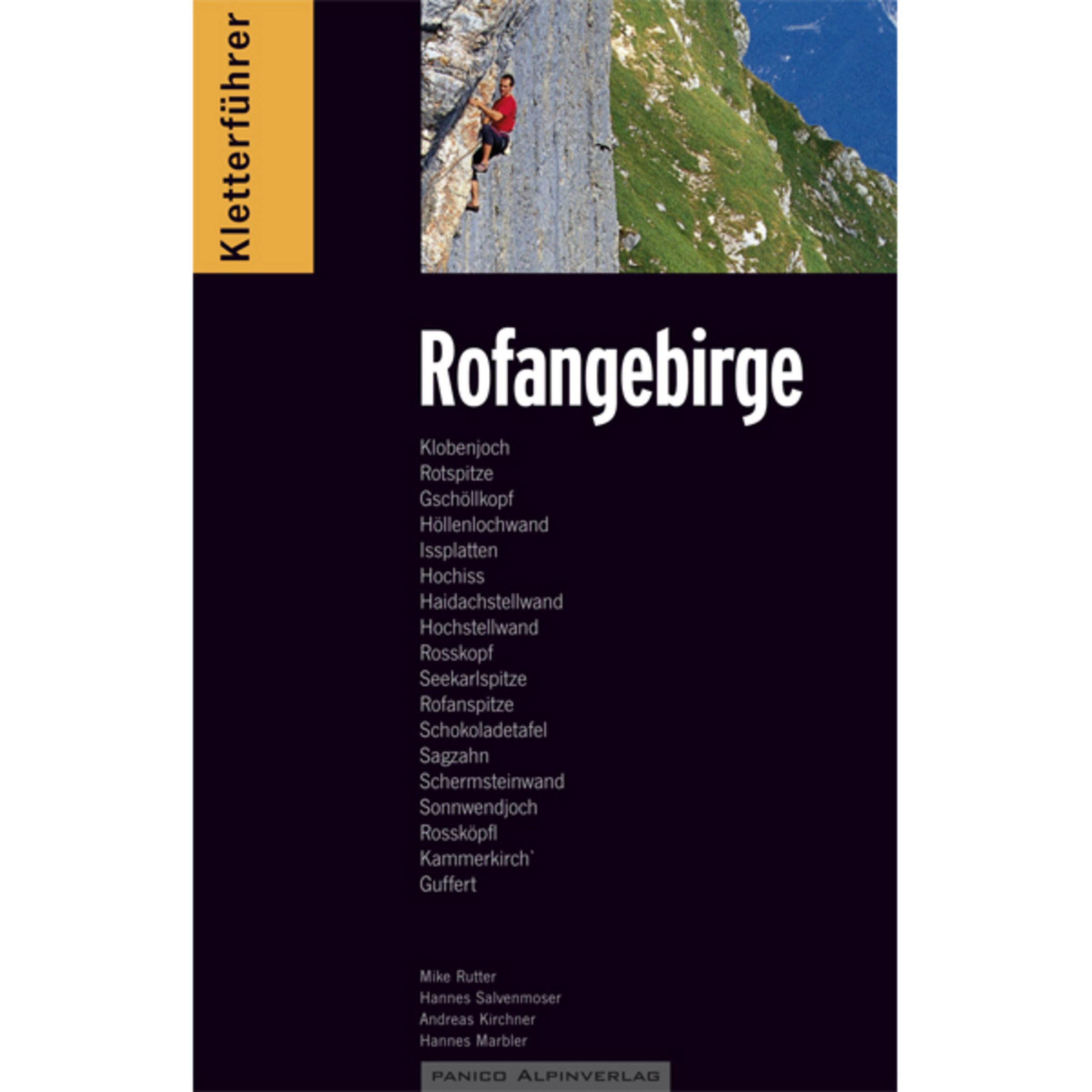 Panico Rofan, Kletterführer alpin Kletterführer