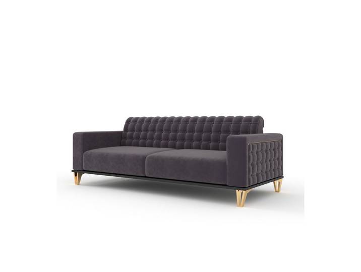 Möbeldreams Chesterfield-Sofa Chesterfield Sofa 3er Sofa * Schlaffunktion * Modern *GRATIS-KISSEN*
