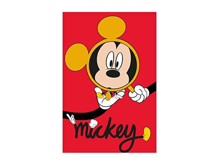 Komar Mickey Mouse Magnifying Glass – Taille : 50 x 70 cm Tableau mural\, poster (sans cadre) Disney