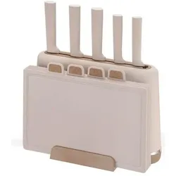 Maestro Zestaw noży i desek MR-1412-BEIGE, Messerblock, Beige