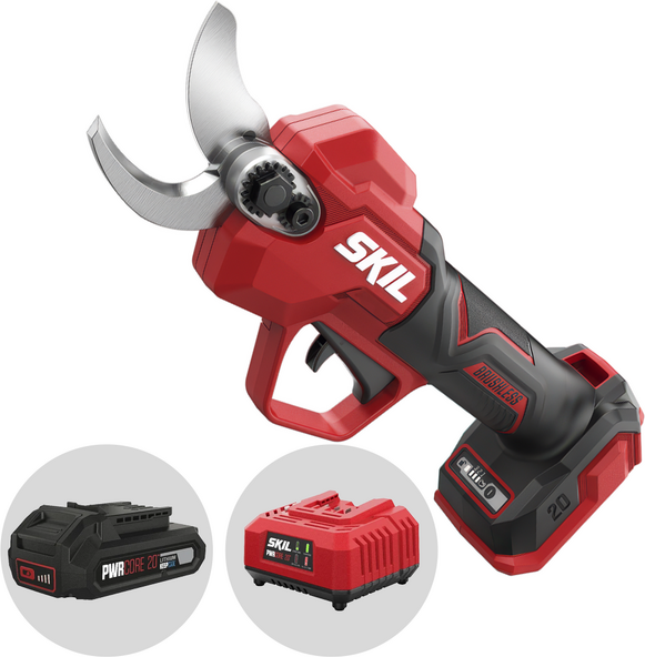 Skil 0620 CA - Sécateur de taille électrique - 20 V / 2.5 Ah - Diamètre de coupe 28 mm