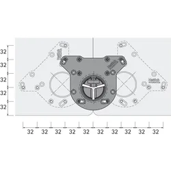 Hettich, Tischbeine + Tischgestell, System 32