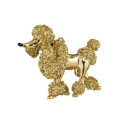 Mica Decorations ornament poedel - goud