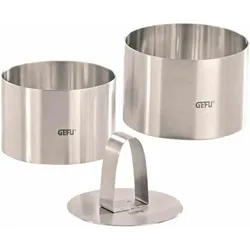 GEFU   Speisenformer rund "Forma" 3-teilig rund