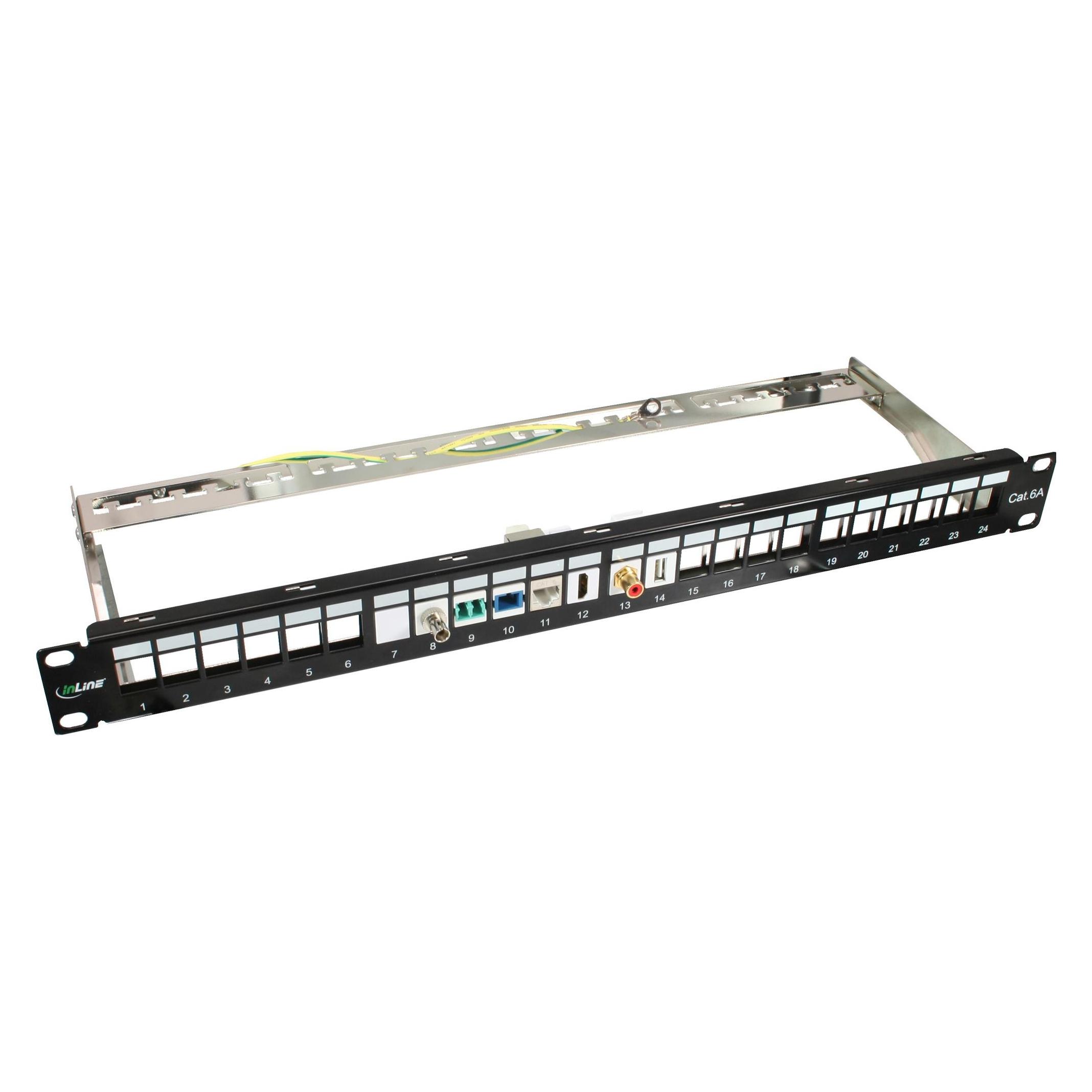 InLine RJ45 Buchse / Buchse Einsatz (74206M)