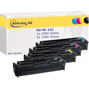 kompatibel für HP 131 KCMY Kompatibler Toner  Multipack