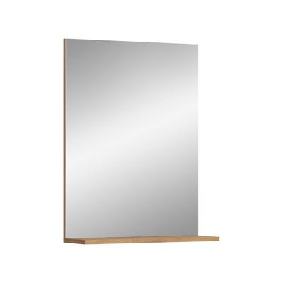 Ebuy24 Scout Bad Spiegel 1 Tür, 1 Regal Salbeidekor, Eiche Dekor.