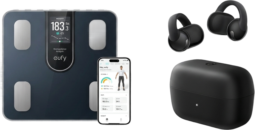 eufy Smart Scale C20 with soundcore C50i