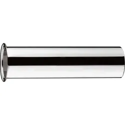 Hansgrohe gerades Rohr, m. Bord, 32 mm, L = 300 mm brushed black chrome , 53428340 53428340