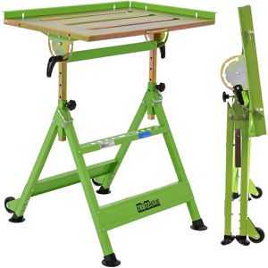 Trutzholm Arbeitstisch 32643, höhenverstellbar, 70 x 77-92 x 76 cm, Schweißtisch klappbar