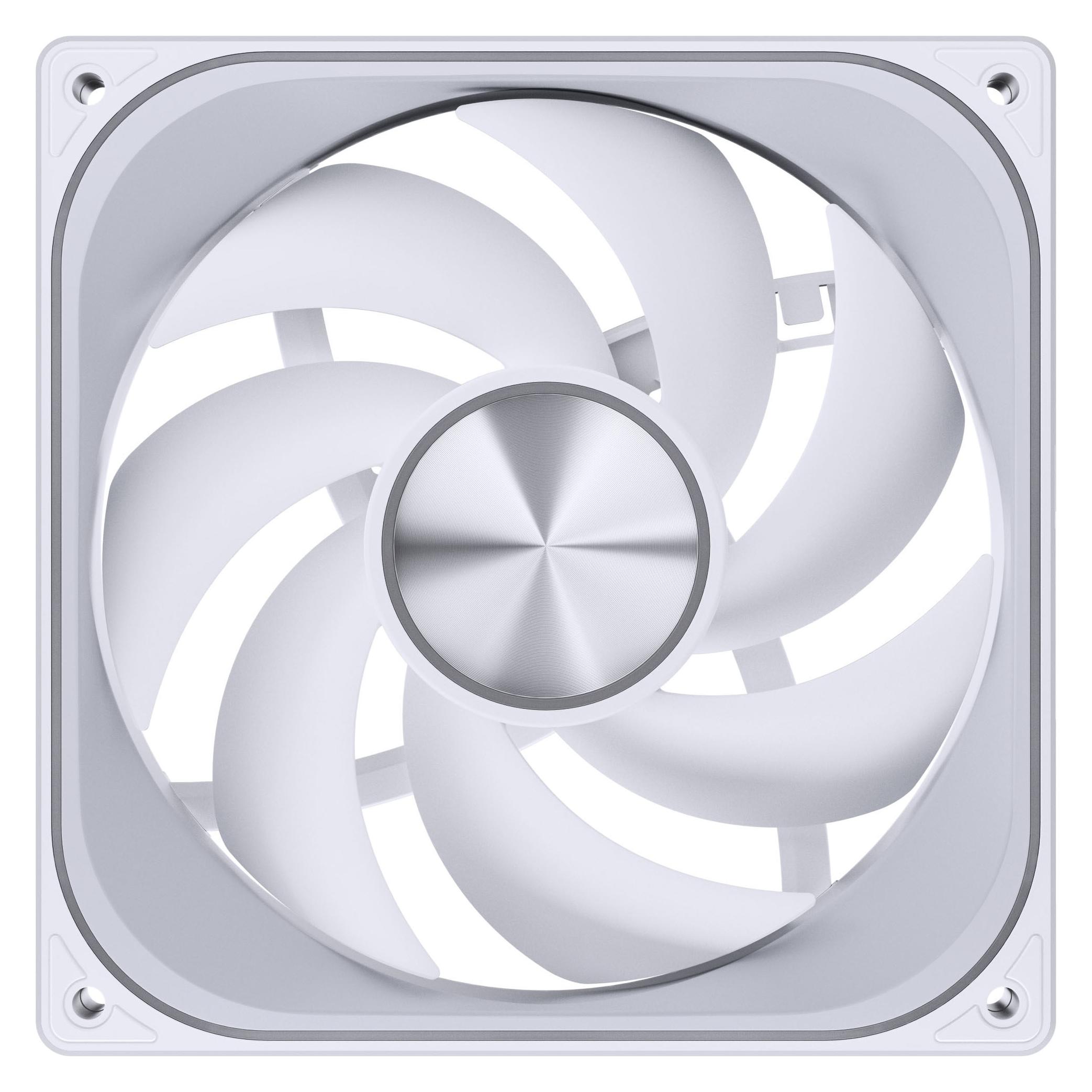Jonsbo ZA-140W PWM-Lüfter, ARGB - 140mm, weiss (140 mm, 1x) (ZA-140W)