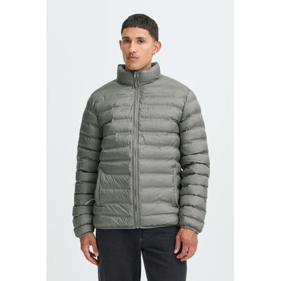 Steppjacke BLEND "BHFICCO HEATED JKT", Herren, Gr. M, grau (gray matter), Web, Obermaterial: 100% Polyester, unifarben, regular fit normal, elastischer Bund, Jacken Steppjacke, Kunstfaser, regular fit