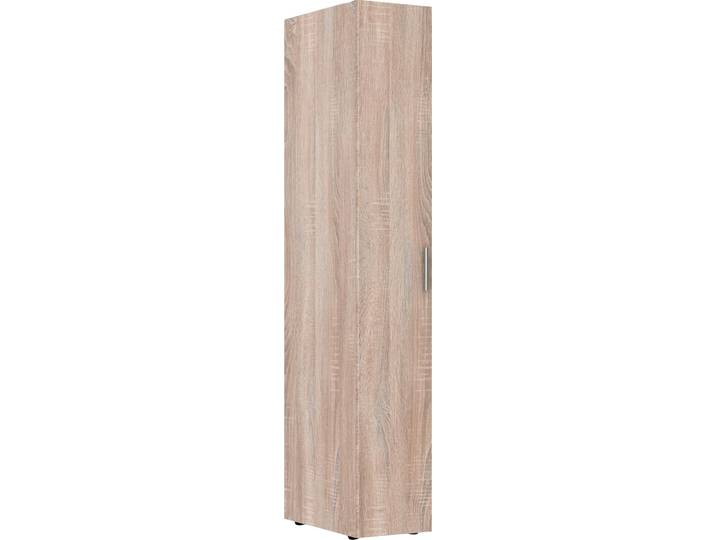 Drehtürenschrank WIMEX Münster Kleiderschrank , braun (eiche sägerau nachbildung), B:30cm H:185cm T:54cm, Holzwerkstoff, Schränke, Drehtürenschrank, Mehrzweckschrank passt in jede kleine Nische