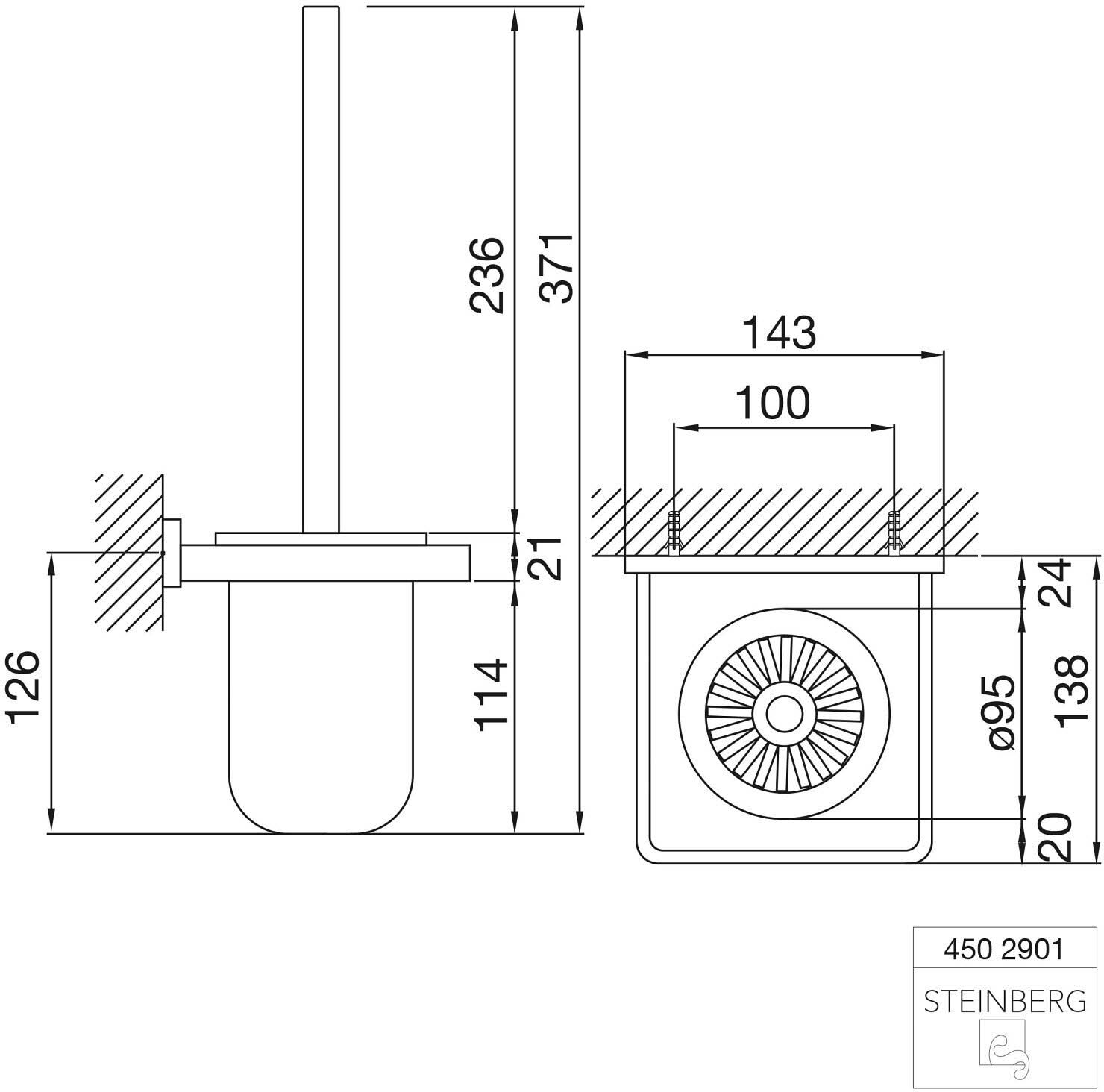Steinberg Serie 450 Bürstengarnitur