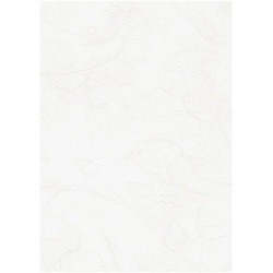 5x Heyda, Bastelpapier, Strohseide 70x150cm auf Rolle 25g/qm weiss (25 g/m2, 1x)