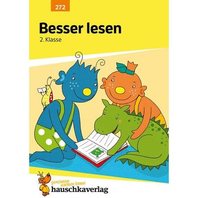 Deutsch 2. Klasse Übungsheft - Besser lesen, Geheftet von Andrea Guckel, Hauschka Verlag, 978-3-88100-272-1