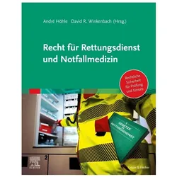 Recht für Rettungsdienst und Notfallmedizin, Fachbücher von David Raphael Winkenbach, André Höhle