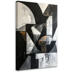LEINWANDBILD 3D und geometrisch 30x45cm