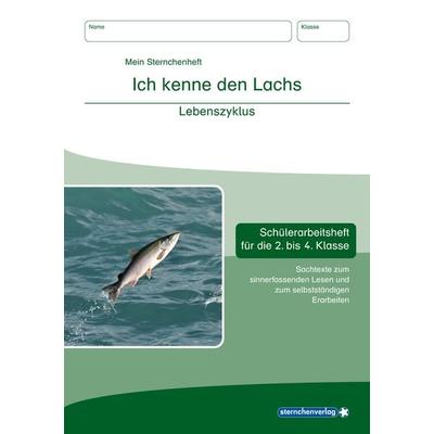 Ich kenne den Lachs - Lebenszyklus, Taschenbuch von Sternchenverlag GmbH,Katrin Langhans, Sternchenverlag, 978-3-946904-93-9