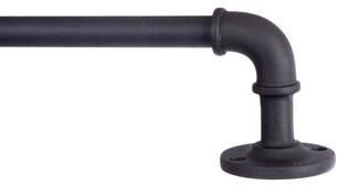 "Kenney Adler 5/8"" Indoor/Outdoor Rust-Resistant Wrap Around Curtain Rod"