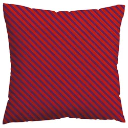 Kissenbezug Woven Satin Lila/Rot ca. 40x40cm